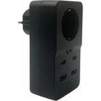 Marsilyan Isıya Dayanıklı Termal Akım Korumalı 1 Priz Girişli 2 USB Girişli 2 Type-C Girişli Pirz (K95)
