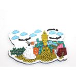Marsilyan Istanbul Temalı Magnet Model 1 - Renkli - standart