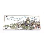 Marsilyan Istanbul Temalı Magnet Model 12 - Renkli - standart