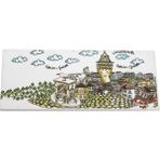 Marsilyan Istanbul Temalı Magnet Model 4 - Renkli - standart