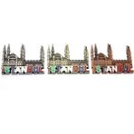 Marsilyan Istanbul Temalı Metal Magnet Model 5 - Renkli - standart