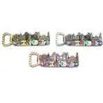 Marsilyan- Istanbul Temalı Metal Magnet ve Açacak Model 3 - Renkli - standart