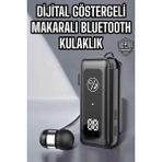 Marsilyan Kablolu Makaralı Bluetooth Kulaklık Uzun Pil Ömrü Dijital Göstergeli - Çok Renkli