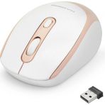 Marsilyan Kablosuz Mouse 800/1600 Dpi - Beyaz Pembe HDX3406R - Çok Renkli