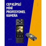 Marsilyan Kablosuz Wifi Bağlantılı Full Hd Mini Kamera – Döngüsel Kayıt ve Hareket Alg - MCT8955-8912