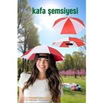Marsilyan Kafa Şemsiyesi Güneş Koruma Şemsiyesi Relax Eller Serbest 4 Mevsim Kafa Şemsiyesi 721727 - Renkli - standart