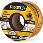 Marsilyan Kapı Pencere Bandı (Kahverengi) 2*50 mt - standart - Renkli
