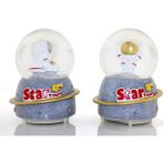 Marsilyan- Kar Küresi Işıklı Müzikli 13 cm - Renkli - standart