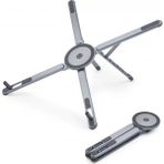 Marsilyan Katlanir Manyetik 360 Derece Döner Masaüstü Tablet ve Laptop Standi Metal - Gümüş ND8032 - Renkli - 1