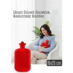 Marsilyan Kauçuk Sıcak Su Torbası –16X20 cm Termofor | Termal Torba 722334 - Renkli - standart