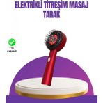 Marsilyan Kırmızı LED Işıklı Saç Derisi Masaj Aleti - Renkli - standart