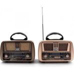 Marsilyan Klasik Taşınabilir Model Nostaljik Radyo - Renkli