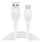 Marsilyan Kuulaa Liquid Silicone USB Type C Qc3.0 Hızlı Şarj Kablosu 1METRE-(5775) - 20W GaN Black