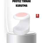 Marsilyan LED Mini Oje Kurutucu Taşınabilir Hızlı Kuruma Cihazı 3 LED Işıklı Ieg - Renkli