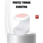 Marsilyan LED Mini Oje Kurutucu Taşınabilir Hızlı Kuruma Cihazı 3 LED Işıklı - Renkli