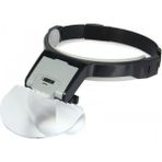 Marsilyan Lens Takmalı 5 Lenslı LED Lambalı Şapka Tip Büyüteç