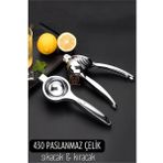 Marsilyan Limon Sıkacağı Paslanmaz Çelik - Renkli - standart