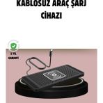 Marsilyan Manyetik Kablosuz Araç Şarj Cihazı – Hızlı Şarj, Kaymaz Taban, Güvenli Kullanım - 1 - Renkli