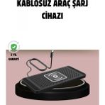 Marsilyan- Manyetik Kablosuz Araç Şarj Cihazı – Hızlı Şarj, Kaymaz Taban, Güvenli Kullanım