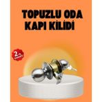 Marsilyan Mat Renk Topuzlu Kapı Kilidi – Giriş Tipi - Renkli - standart