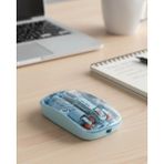 Marsilyan Mavi Kablosuz Mouse Bluetooth ve USB Çift Mod Bağlantılı - 1 - Çok Renkli