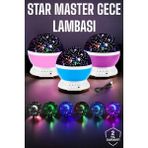 Marsilyan Mavi ve Mor Işıklı Projeksiyon Lambası - 1 - Renkli