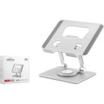 Marsilyan Metal 360 Derece Dönebilen Kompakt Tablet ve Laptop Standi - Silver HDX8020