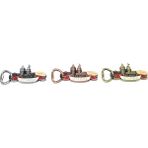 Marsilyan- Metal Istanbul Temalı Yöresel Magnet Açacak Model 3 - Renkli - standart