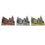 Marsilyan Metal Istanbul Temalı Yöresel Magnet Model 3 - Renkli - standart