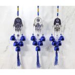 Marsilyan- Metal Nazar Boncuğu Çan Model 19 - Renkli - standart