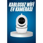 Marsilyan Mini Ip Kamera Hareketli Güvenlik Kamerası Kablosuz Wifi Kamera Mikrofonlu - Renkli - standart