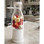 Marsilyan Mini Smoothie Blender USB Şarjlı 380 ml Taşınabilir ve Hafif Tasarım - Ahşap