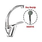 Marsilyan Mix Kuğu Banyo Batarya + Duş Başlığı Hediyeli - Renkli - 1