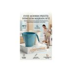 Marsilyan Modern Maşrapa Seti | 2'li Kırılmaz Banyo Su Tası, Ergonomik Tasarım 723090