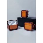 Marsilyan Movenchy Airpods Pro 2 (2.nesil) Bond Kılıf - Kahverengi