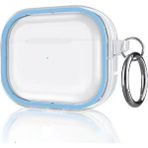 Marsilyan Movenchy Airpods Pro 2 (2.nesil) Shiny Şeffaf Kılıf - Sierra Blue - 1 - Renkli