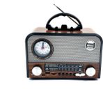 Marsilyan Nns NS-6697BT Taşınabilir Bluetooth Nostaljik Radyo (5224) - Ahşap