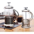 Marsilyan Paslanmaz Çelik Gövdeli French Press Kahve ve Çay Demleme Aparatı - Renkli