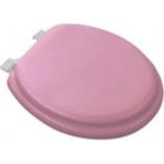 Marsilyan Pembe Yumuşak Klozet Kapak Büyük Puf 42X41 cm (K95) - Renkli