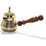 Marsilyan Pirinç Cezve 5.25'' Inç - Renkli