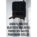 Marsilyan Powerbankli Bluetooth Kulaklık Yüksek Ses Kaliteli Kablosuz - Çok Renkli