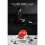 Marsilyan Premium Hassas Isı Sensörlü Yumurta Zamanlayıcı - Profesyonel Mutfak Tipi Mükemmel Pişirme Rehberi 717829 - Renkli