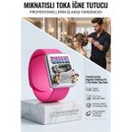 Marsilyan Profesyonel Mıknatıslı Iğnelik Bileklik: Terzi ve Kuaför Için Pratik Toka & Iğne Tutucu Asistan 720072 - 1