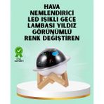 Marsilyan Projektör Işığı Bulunan USB Bağlantılı Mini Aromaterapi Destekli Hava Nemlendirici - 1