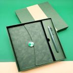 Marsilyan- Promosyon Defter Kalem Seti Yeşil Renk