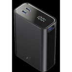 Marsilyan PW501 20.000 Mah Dijital Göstergeli 2 Adet 45W Type-C ve 22.5W USB Çıkışlı Şarj Pd Hızlı Şarj Powerbank - Siyah - Çok Renkli