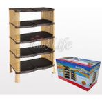 Marsilyan Rattan Ayakkabılık -KP177 - Renkli