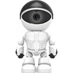 Marsilyan Robot Görünümlü Wi-Fi Bebek Kamerası - Renkli