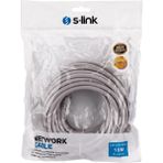Marsilyan S-Lınk SL-CAT610 Cat6 Patch 10MT Kablo (GRI)(1923) - Renkli - standart