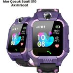 Marsilyan S10 Mor Akıllı Çocuk Saati - 01P-Pembe